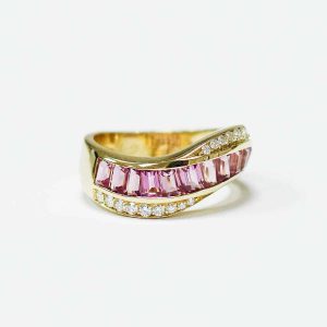 White Gold Diamond Semi-Eternity Band